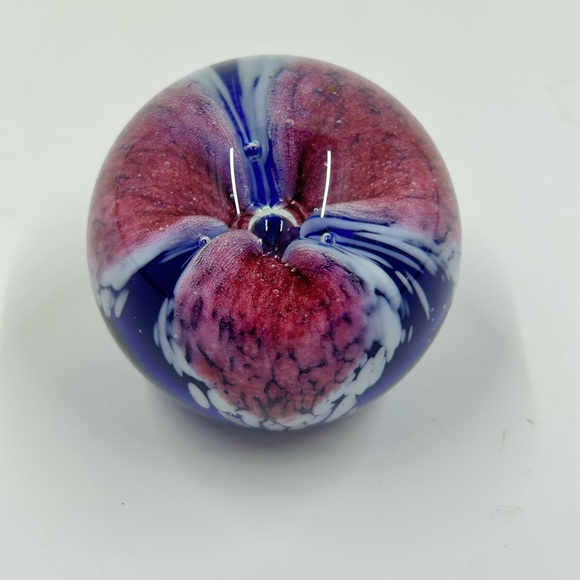 PAPERWEIGHT GLASS EYE STUDIO GES VINTAGE ART GLASS GES 94 - Picture 2 of 6